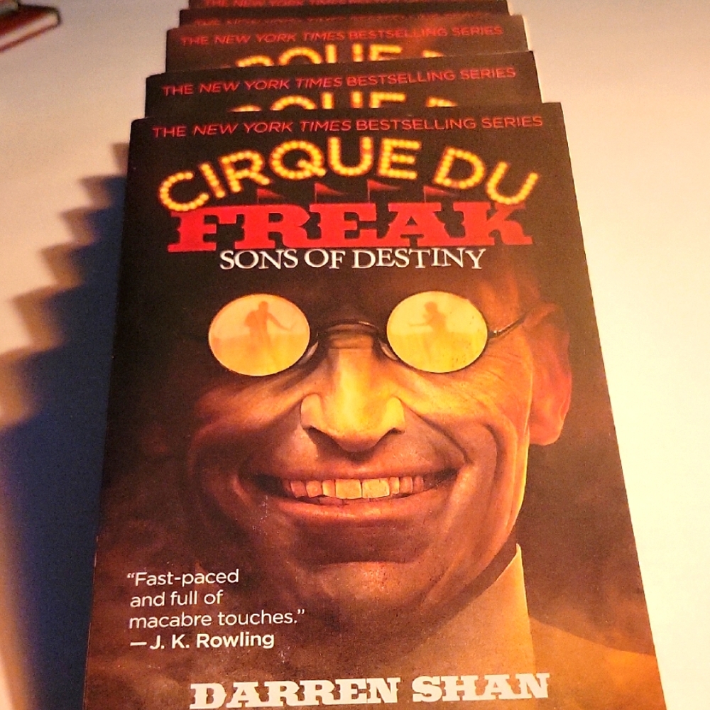 Cirque Du Freak Book Series By Darren Shan - Books 5 - 12